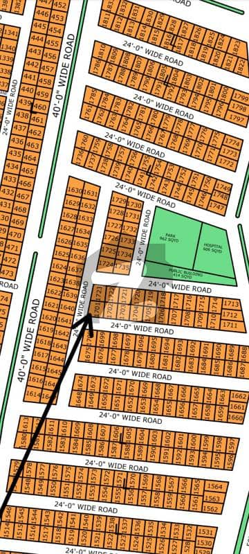 L-1701 luxury corner westopen plot gold block