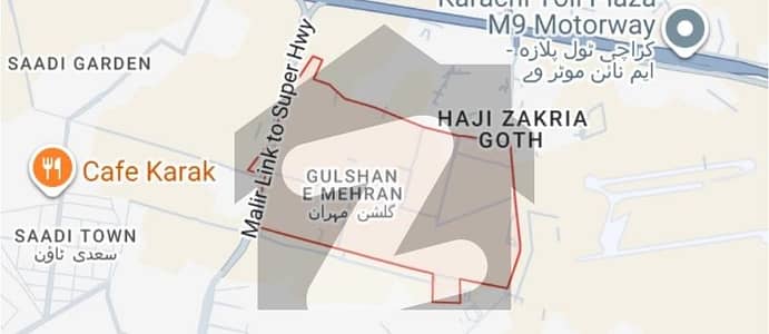 400 yards plot in gulshan. e. mehran