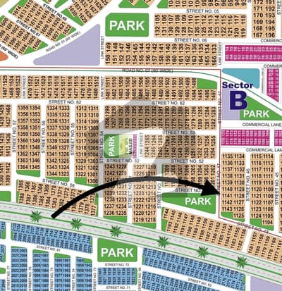 Facing Park Nearest from 150-ft and Masjid