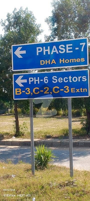 prime 1 Kanal Plot For Sale DHA Phase 6 Islamabad Sector B-3