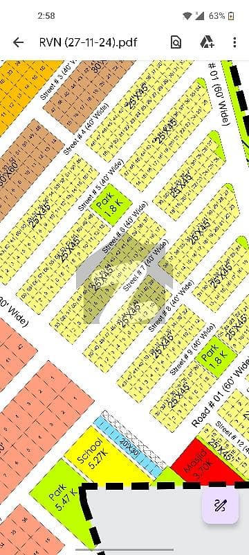 Dha phase 4 River view north sector b 5marla plot available for sale