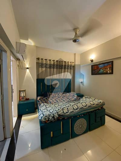 1 Bed Furnished Apartment For Rent In Gulberg Greens Islamabad.
