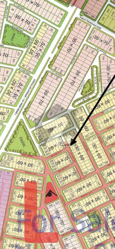 7 Marla Prime Location Plot For Sale