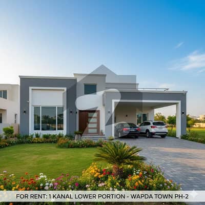 STUNNING 1 KANAL UPPER PORTION FOR RENT WAPDA TOWN PH-2