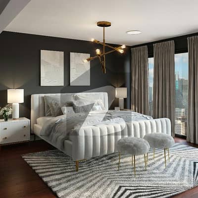 2 Bed Luxury Apartments Semi Furnished For Rant