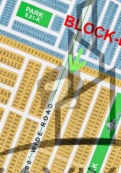 سینٹرل پارک ۔ بلاک ڈی سینٹرل پارک ہاؤسنگ سکیم,لاہور میں 12 مرلہ رہائشی پلاٹ 1.3 کروڑ میں برائے فروخت۔