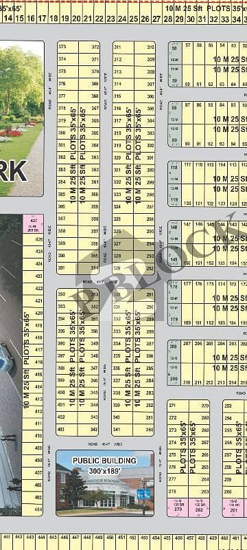 P Block 10Marla super hot location Near to family park plot for sale