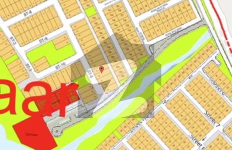 عمارکینیان ویوز اسلام آباد میں 16 مرلہ رہائشی پلاٹ 2.52 کروڑ میں برائے فروخت۔