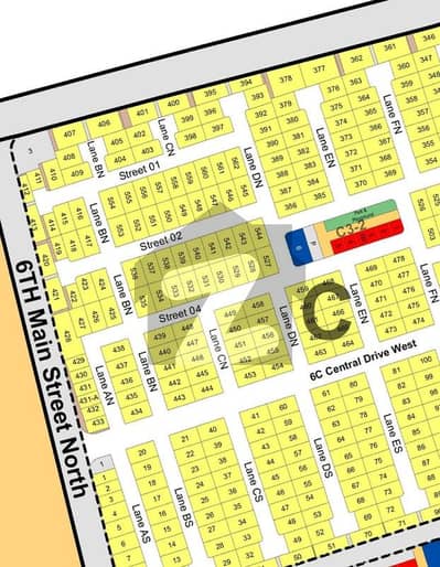 ڈی ایچ اے سٹی ۔ سیکٹر 6سی ڈی ایچ اے سٹی سیکٹر 6,ڈی ایچ اے سٹی کراچی,کراچی میں 1 کنال رہائشی پلاٹ 93.0 لاکھ میں برائے فروخت۔