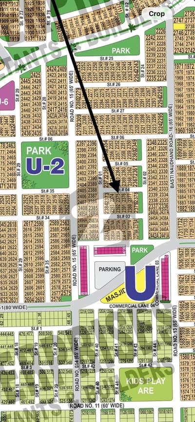 ڈی ایچ اے فیز 1 ۔ سیکٹر یو ڈی ایچ اے فیز 1,ڈی ایچ اے ڈیفینس,ملتان میں 1 کنال رہائشی پلاٹ 55.0 لاکھ میں برائے فروخت۔