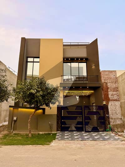 5 Marla Modern Elevation Prime Location Brand New House Available For Sale In Royal Orchard