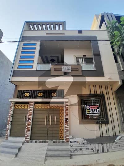 ہنسا سوسائٹی سکیم 33,کراچی میں 4 کمروں کا 5 مرلہ مکان 2.9 کروڑ میں برائے فروخت۔
