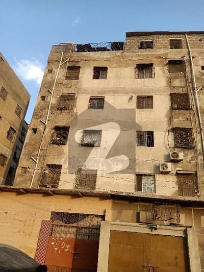 Kishwer Heights Flat 2 Beds DD West Open Rent Only 17 Thousand In Block 6 Gulistan e Jauhar