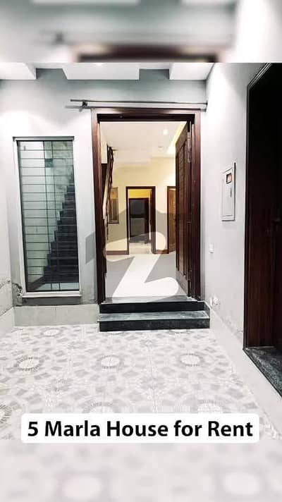 5 Marla upper portion available for rent