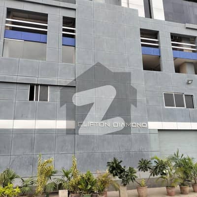 کلفٹن ۔ بلاک 4 کلفٹن,کراچی میں 6 مرلہ دفتر 2.8 کروڑ میں برائے فروخت۔