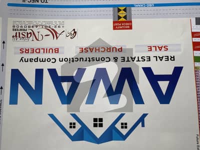 کینال ویلی مین کینال بینک روڈ,لاہور میں 5 مرلہ رہائشی پلاٹ 1.05 کروڑ میں برائے فروخت۔