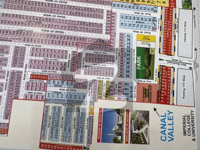 10 Marla Plot for Sale Canal Valley, Near Bahria Town Lahore