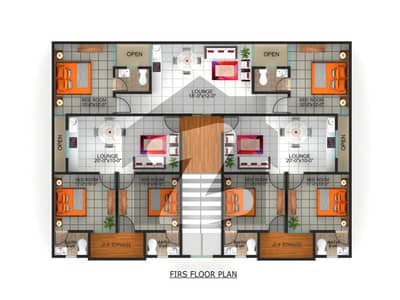 First floor West Open Rafi Bunglows Malir City Apartment