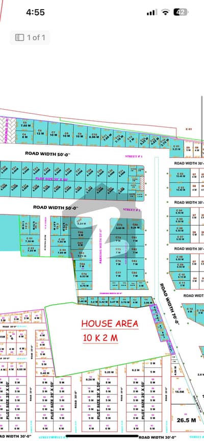 زمر ویلی کشمیر ہائی وے,اسلام آباد میں 7 مرلہ کمرشل پلاٹ 84.0 لاکھ میں برائے فروخت۔