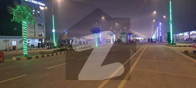 5.33 Marla Commercial Plot for Sale Pine Avenue Commercial Hub - Etihad Town Phase 2