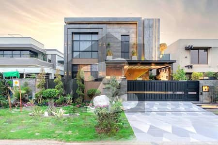 1 Kanal Top Quality Build Luxurious Beautiful Modern Design Villa With Basement For Sale In DHA Lahore Phase 7 Prime Location Near To Raya Main Approach