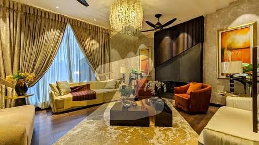 Lower Portion Of 10 Marla Furnished House Available For Rent In Gulbahar Block Sector C Bahria Town Lahore