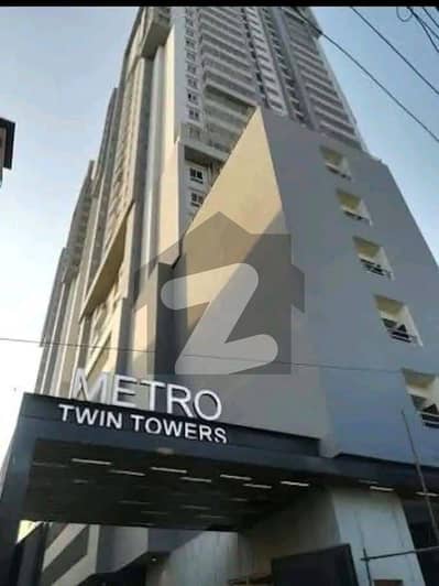3 Bedroom Apartment for Rent Metro Twin Tower, Frere Town  A spacious and well-maintained apartment available for rent at a prime location near Teen Talwar.   Apartment Details: 		3 Bedrooms 		Drawing Lounge 		Dining Area 		Covered Area: 2200 Sq. Ft.