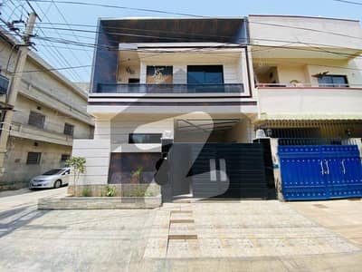 5 Marla Corner Modern Brand New Luxury house For sale in Johar Town Near Canal.