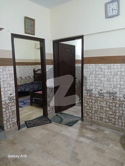 Flat for Sale. 2bed lounge, Corner Flat, Near Johar-Mor KHI
