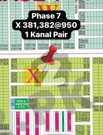 One kanal pair plot for sale