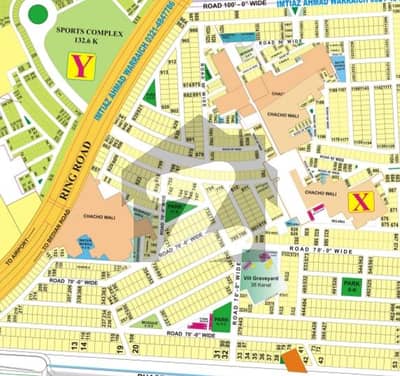 ڈی ایچ اے فیز 8 - بلاک ایکس فیز 8,ڈیفنس (ڈی ایچ اے),لاہور میں 1 کنال رہائشی پلاٹ 2.8 کروڑ میں برائے فروخت۔