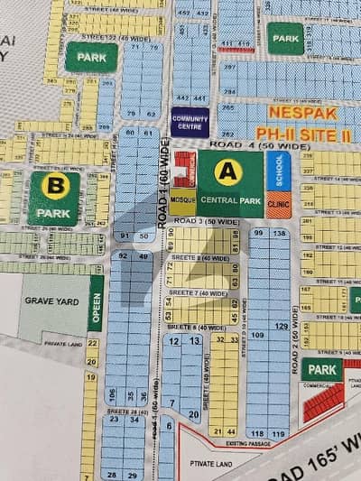 نیسپاک ہاؤسنگ سوسائٹی فیز 3 - بلاک بی نیسپاک سکیم فیز 3,ڈیفینس روڈ,لاہور میں 18 مرلہ رہائشی پلاٹ 1.8 کروڑ میں برائے فروخت۔