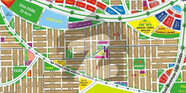 1 Kanal Residential Plot for Sale Sector I, DHA Multan
