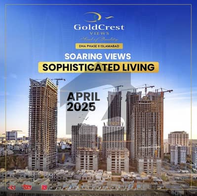 Most Luxury Goldcrest Corner Three Bedrooms Apartment Margalla View Rooftop Swimming Pool Near Giga Mall Dha Phase 2 Islamabad