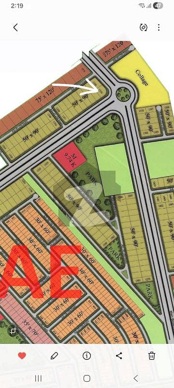 Beautiful Main Road Corner Plot