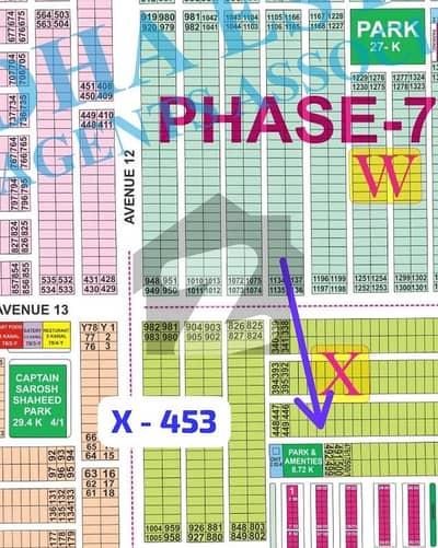 Facing Park ,Near McDonald's Sial Estate Offers . X - 453 . Top Location Biana Plot For Sale. Meeting Possible With Biana Holder