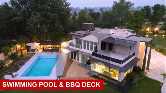 بیدیاں روڈ لاہور میں 3 کمروں کا 13 کنال فارم ہاؤس 12.5 کروڑ میں برائے فروخت۔