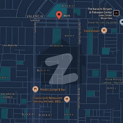 10 Marla Premium Corner Residential Plot for Sale Hot Location in Valencia Town