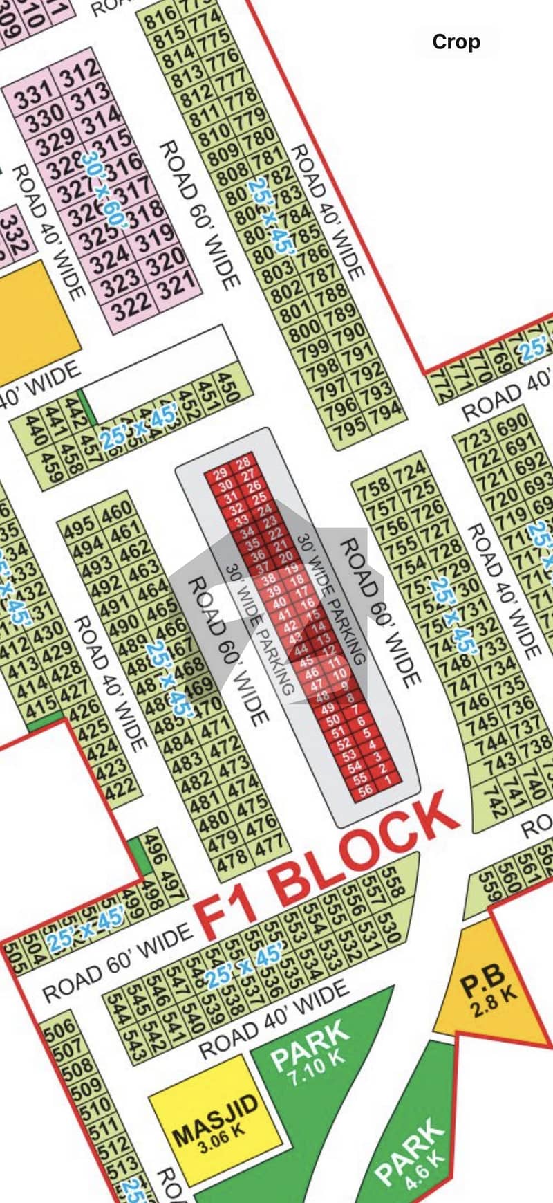 8 marla F2 plot Bahria orchard 8 marla F2 plot Bahria orchard