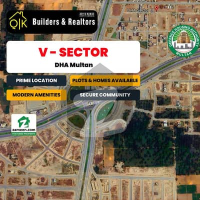 Ideal 8 Marla Plot in Secure V Sector, DHA Multan