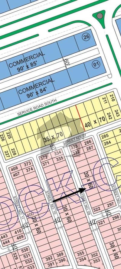 7 Marla Plot For Sale In Faisal Hills Block C