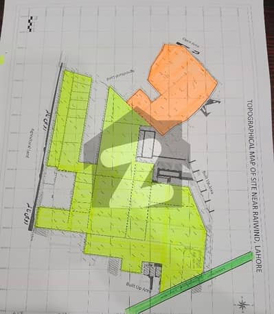 سندر رائیونڈ روڈ لاہور میں 573 کنال صنعتی زمین 34.38 ارب میں برائے فروخت۔