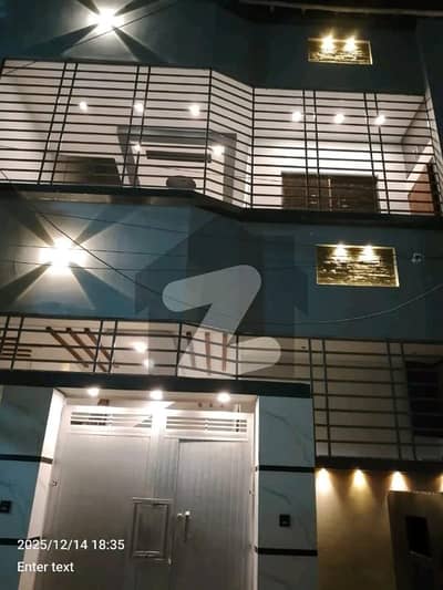 80 Sq Yard House For Sale Newly Constructed