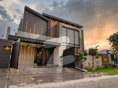 Kanal Brand New Ultra Modern Lavish Bungalow With Basment Semi Furnished On Back To 150 Ft Road Walking Distance To Raya Fairway Commercial Ideal Location In Phase 7 Dha Lahore