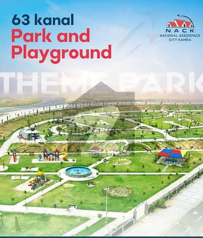 نیشنل ایرو اسپیس سٹی ایئر یونیورسٹی روڈ,اٹک میں 1 کنال رہائشی پلاٹ 2.59 کروڑ میں برائے فروخت۔