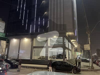 Brand New Building Corner Double Height Location Available For Rent At Main Khalid Bin Waleed and Shahra e Quaideen Corner Best For Banks Car Showroom Brand Outlet Sweets Bakers and Food Chain Companies and Multinational Brand More Details On Call