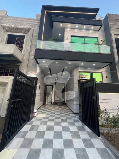 3 Marla 85 Sft Marla Double Story House For Sale Brand New Home Ideal And Hot Location, Carpet Road Water Electricity Available 3D Ultra Model Design Spanish Look Furnished Home With Wood Work Gated Society 24 Hour Security Guard Near Sozo Water Park Near Canal Road Near Park