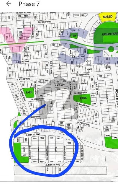 بحریہ ٹاؤن فیز 7 بحریہ ٹاؤن راولپنڈی,راولپنڈی میں 10 مرلہ رہائشی پلاٹ 1.51 کروڑ میں برائے فروخت۔