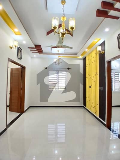 Independent 120 Sq. Yd Ground+1 House For Rent At Teacher Society Sector 19A Scheme 33 Near By Karachi University Society.