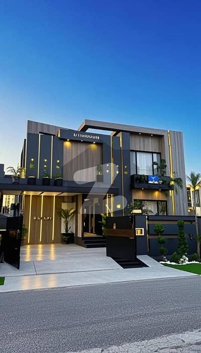 1kanal Brand New House Phase 7 Facing Park Near Macdonald & Petrol Pom For Sale In DHA Lahore. Original Pics Original Price